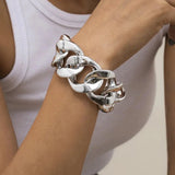 Acrylic Chunky Necklace and Bracelet Set GlamChasyn