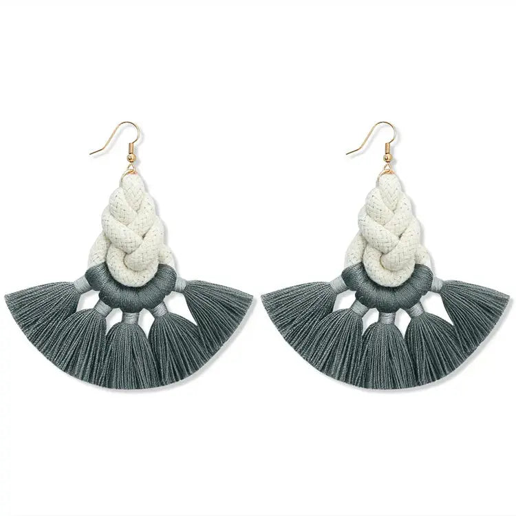 Boho Tassel Earrings GlamChasyn