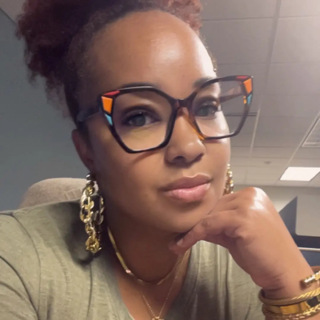 Brenda Geometric Eyeglasses Shadez of Glam