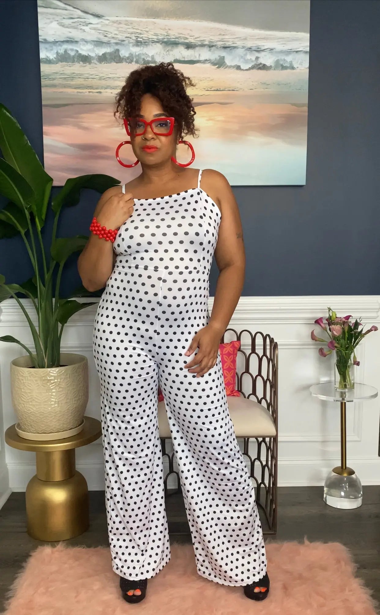 Dottie Doll Jumpsuit GlamChasyn