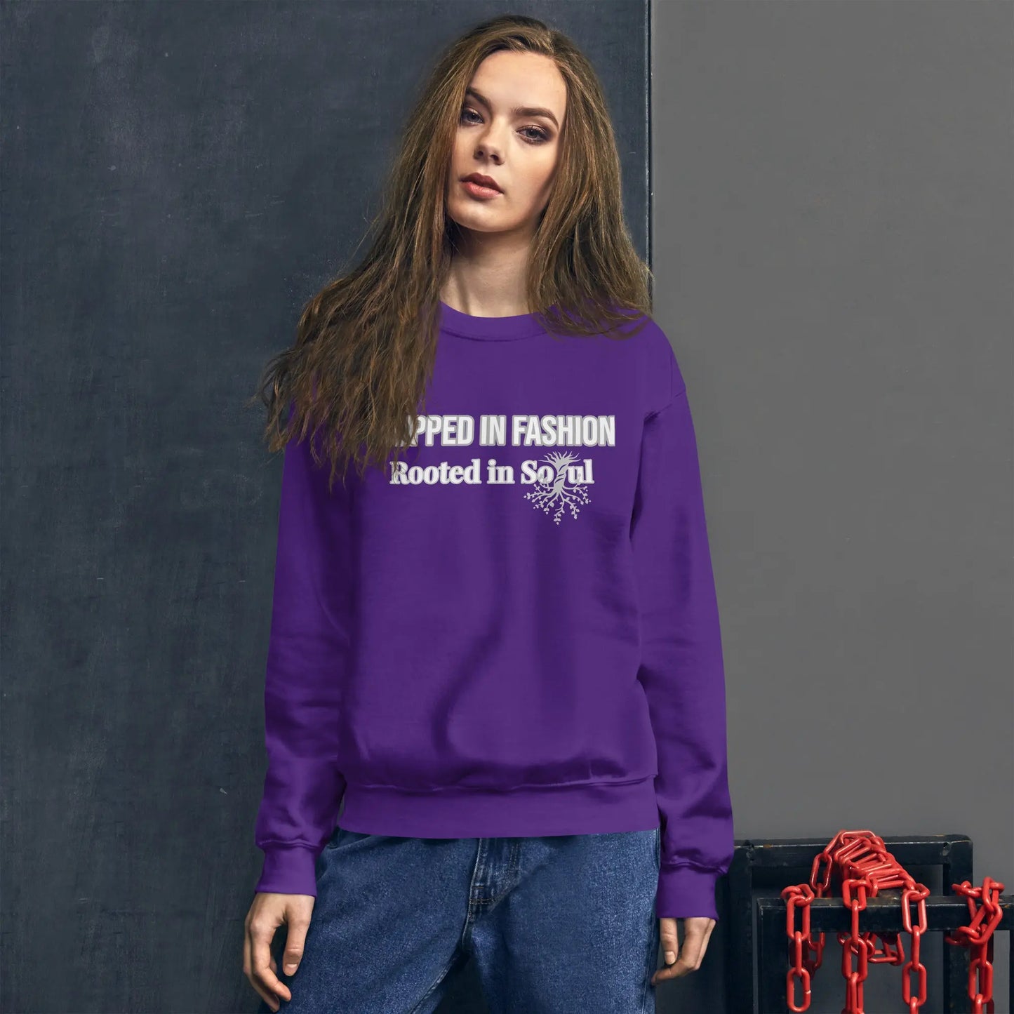 Dripped In Fashion Sweatshirt GlamChasyn Boutique
