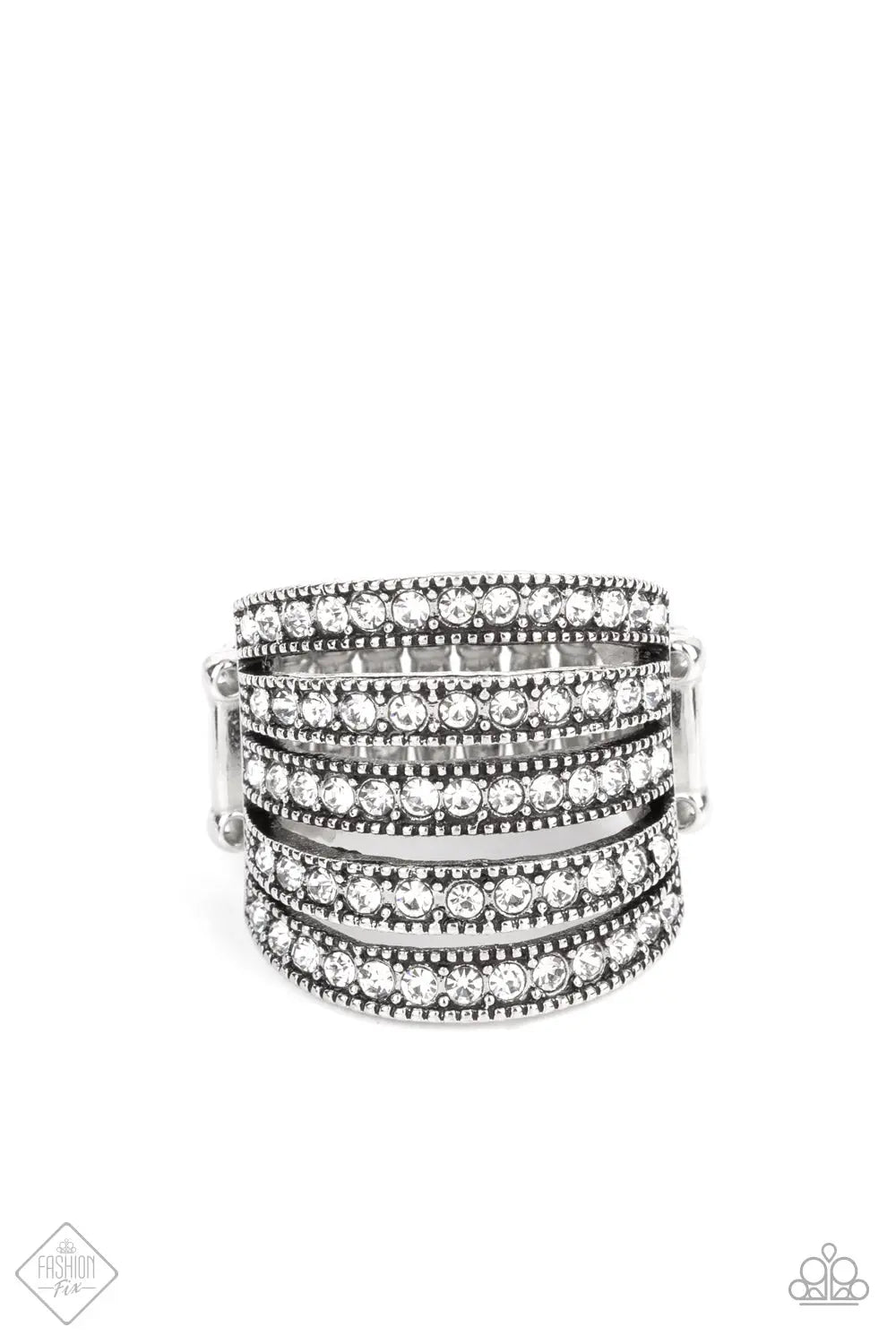Empirical Sparkle - White Paparazzi Accessories