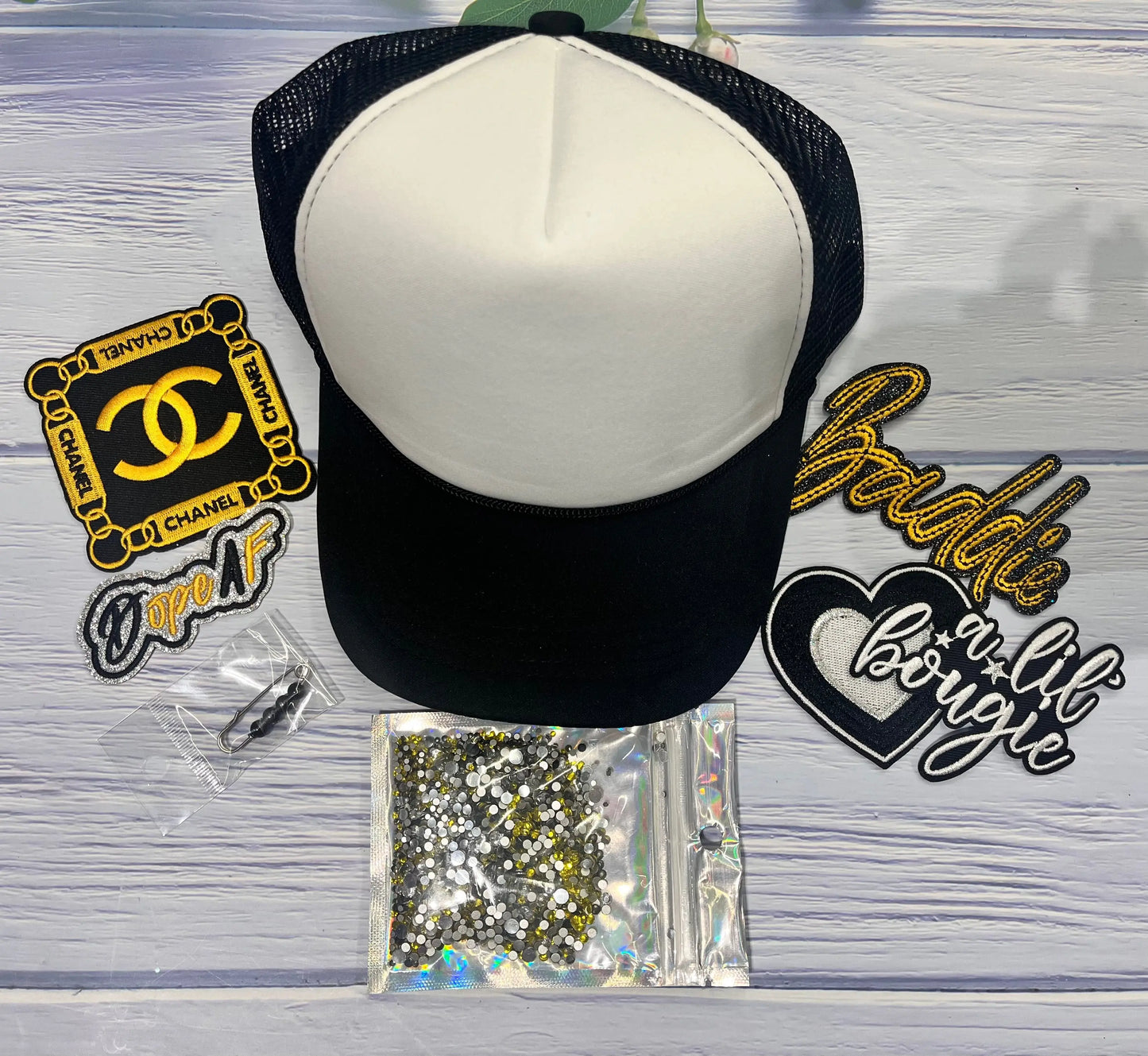 Glam It Yourself Hat Kit GlamChasyn Boutique