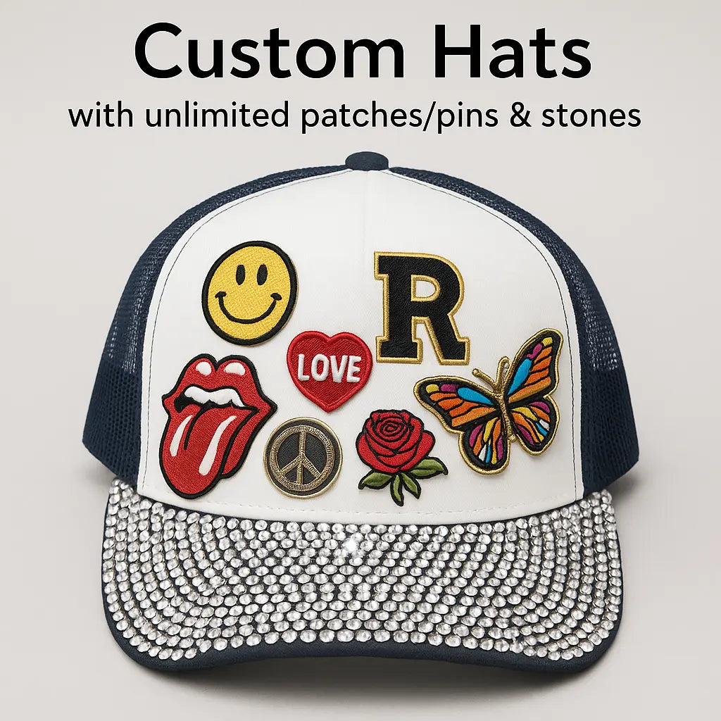 Glam Junk Trucker Hats GlamChasyn