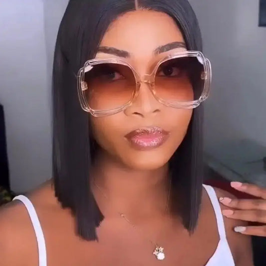 Hallowed-Out Oversized Sunglasses SOG