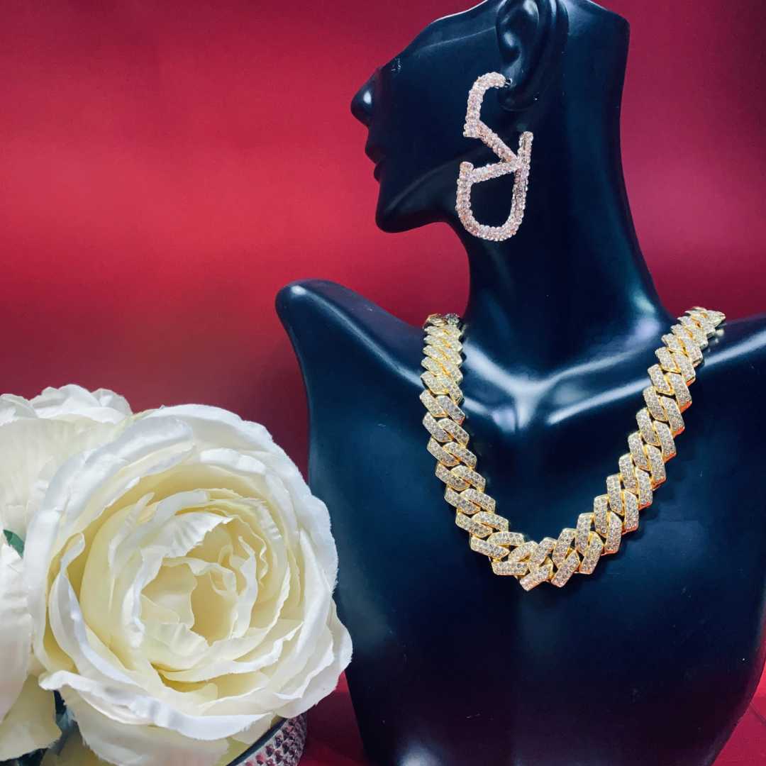 Icy Havana Link Necklace GlamChasyn