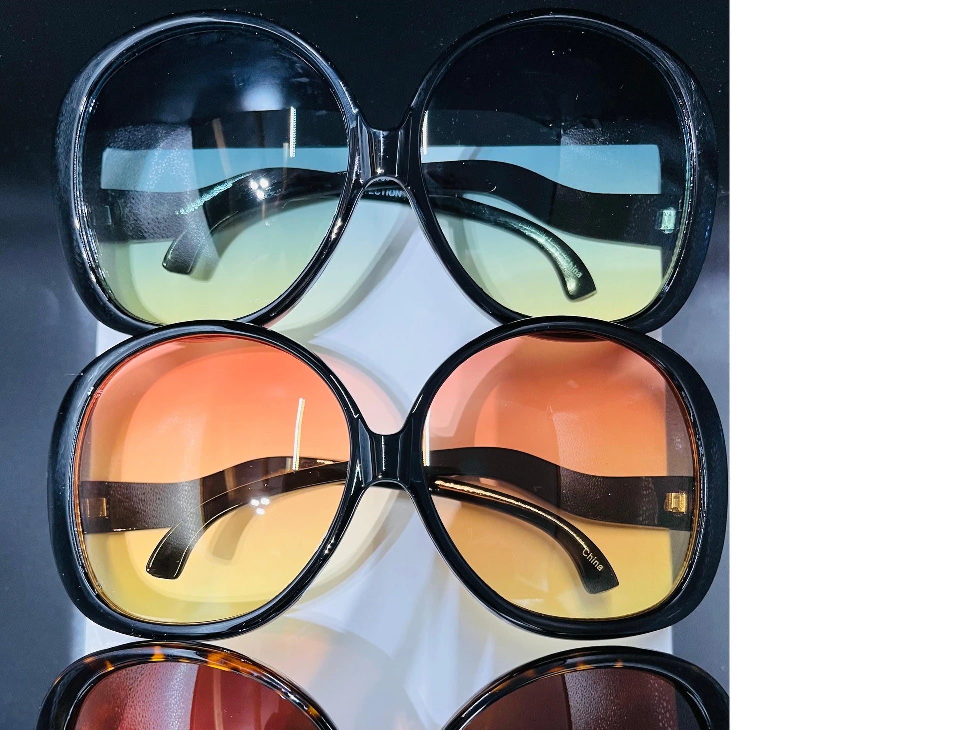 Island Fun Oversized Round Sunglasses SOG