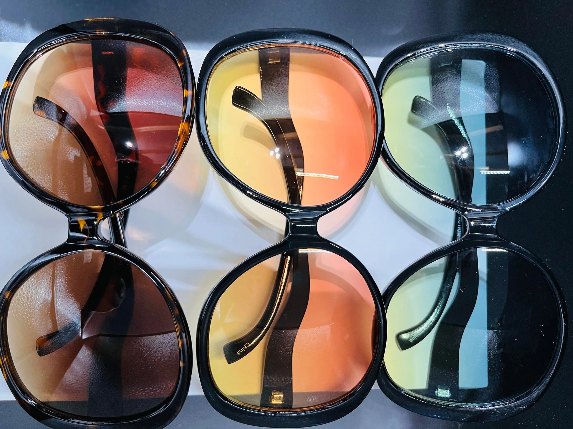 Island Fun Oversized Round Sunglasses SOG