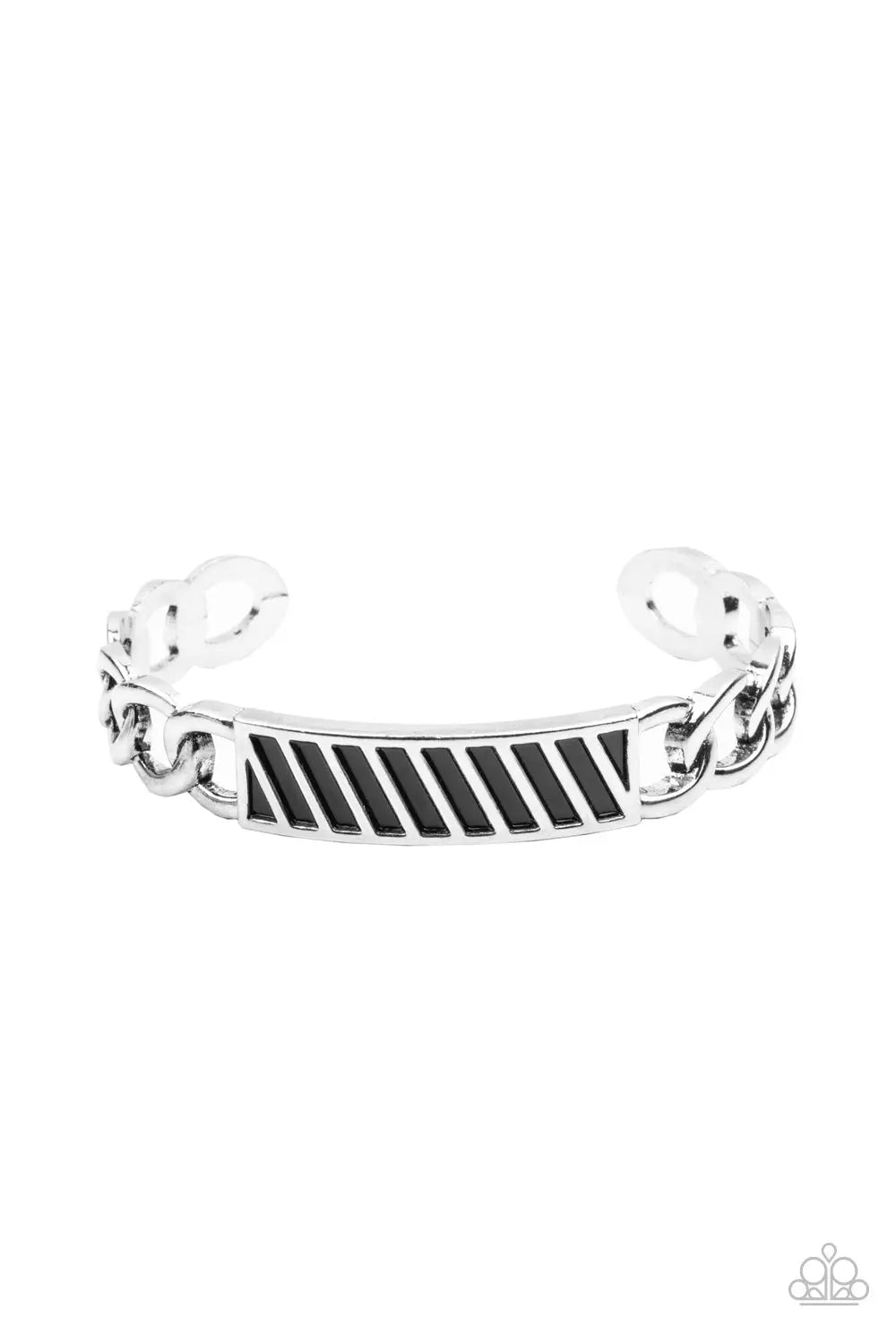 Keep Your Guard Up - Silver Paparazzi Accessories