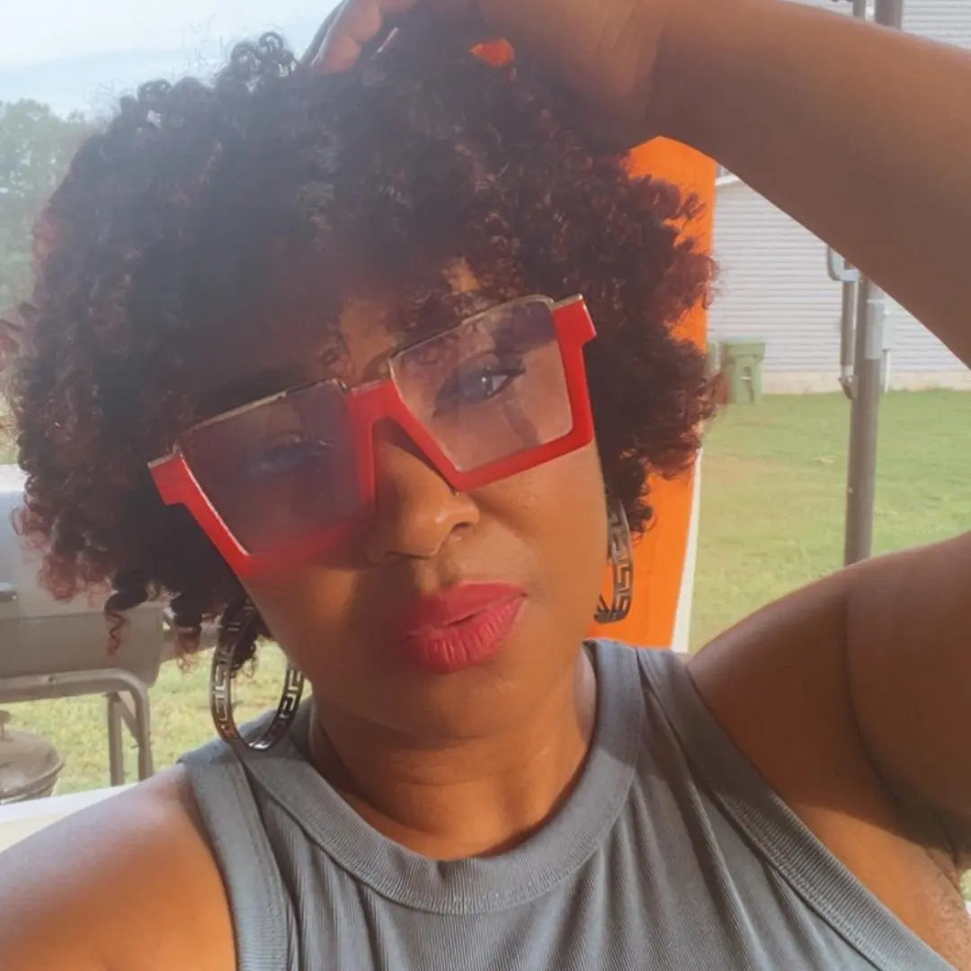 Layla Square Half Frame Eyeglasses SOG