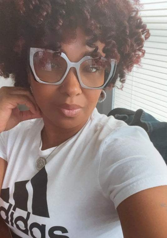 Maria Square Cat-Eye Eyeglasses SOG