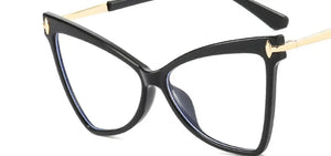 MAXINE cat-eyed glasses- Red SOG
