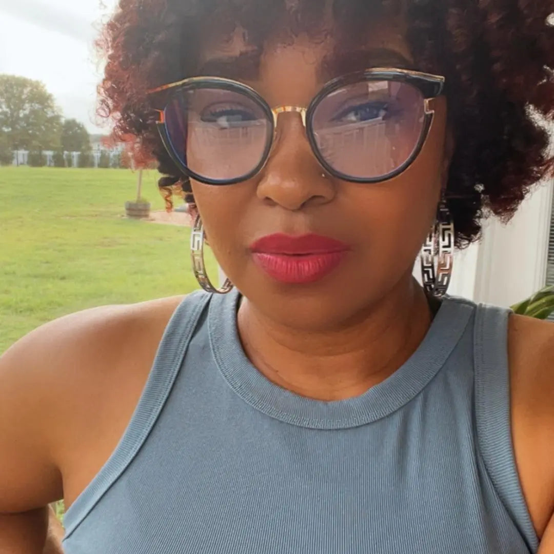 Oliver Oval Cat-Eye Eyeglasses SOG