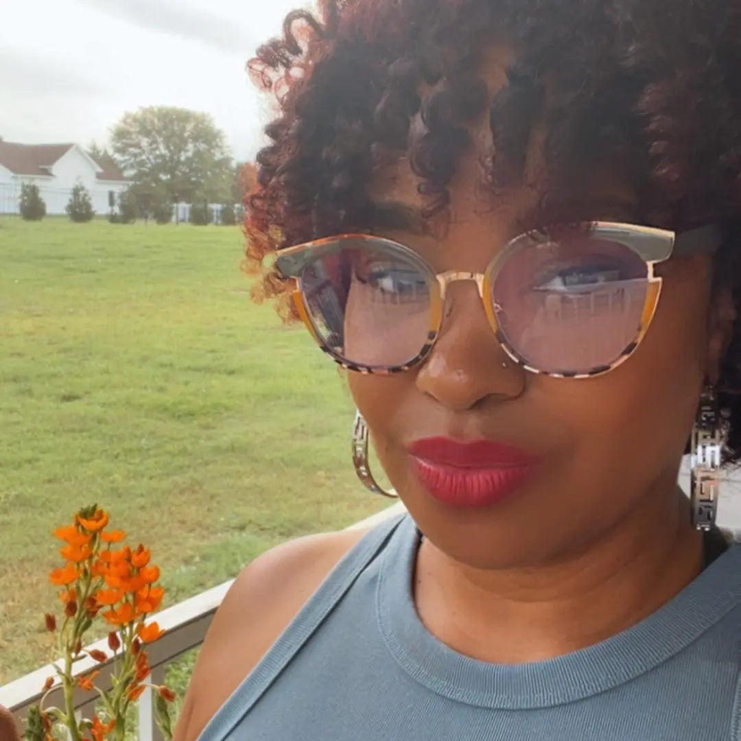 Oliver Oval Cat-Eye Eyeglasses SOG
