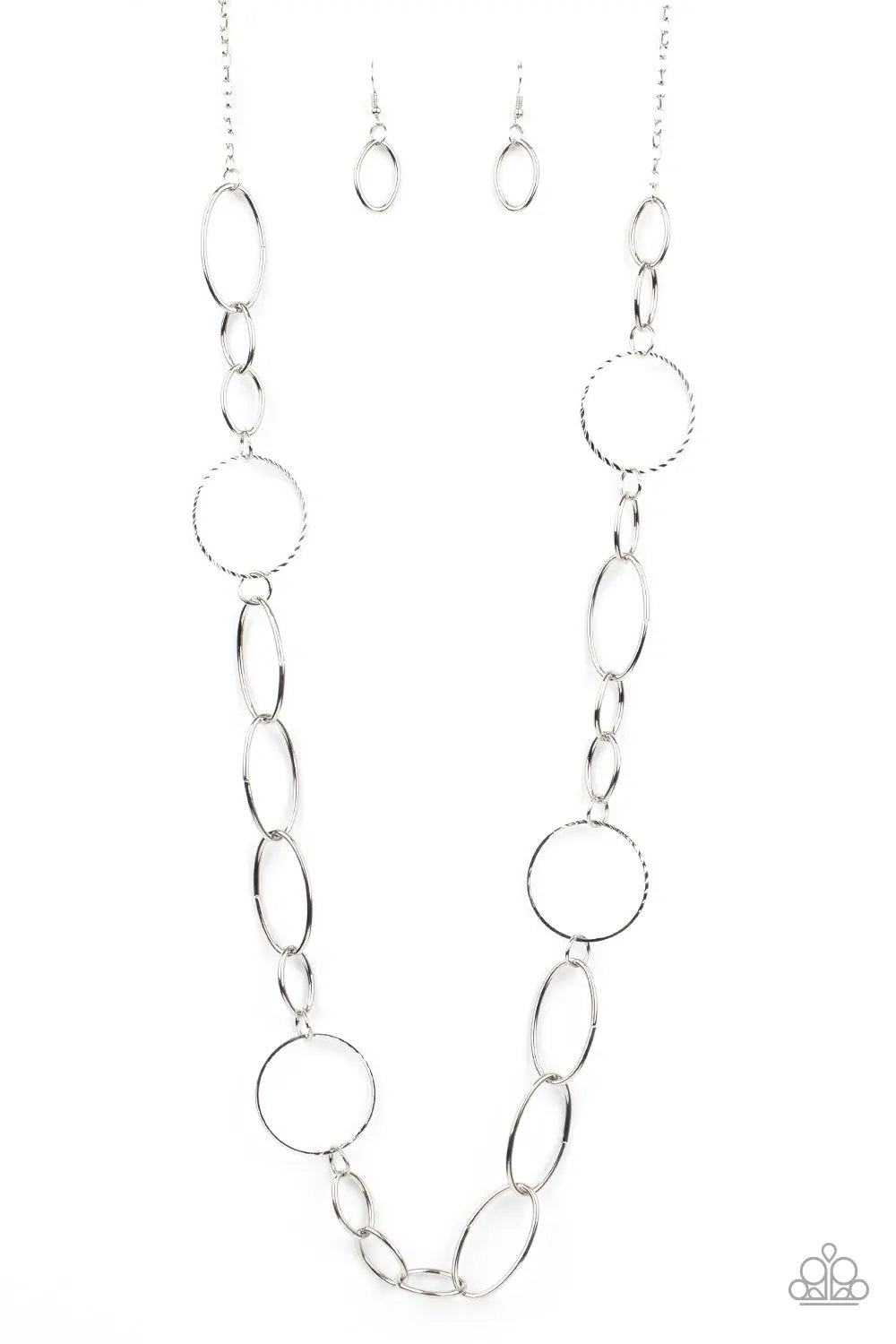 Perfect MISMATCH - Silver Paparazzi Accessories