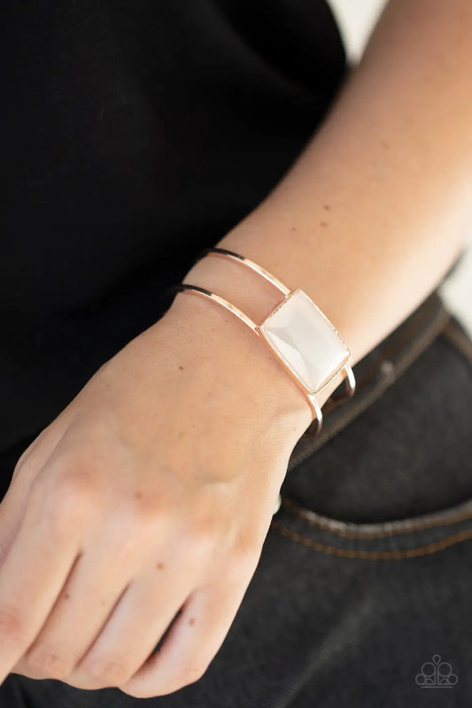 Rehearsal Refinement - Rose Gold Paparazzi Accessories