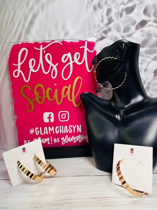 Ripple Effect Hoops GlamChasyn