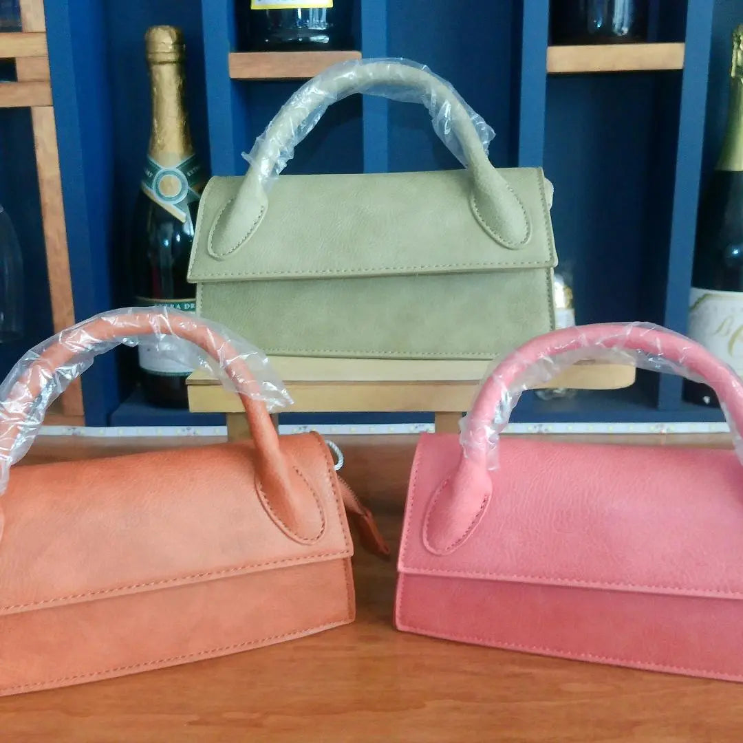 Small Faux Leather Handbag GlamChasyn