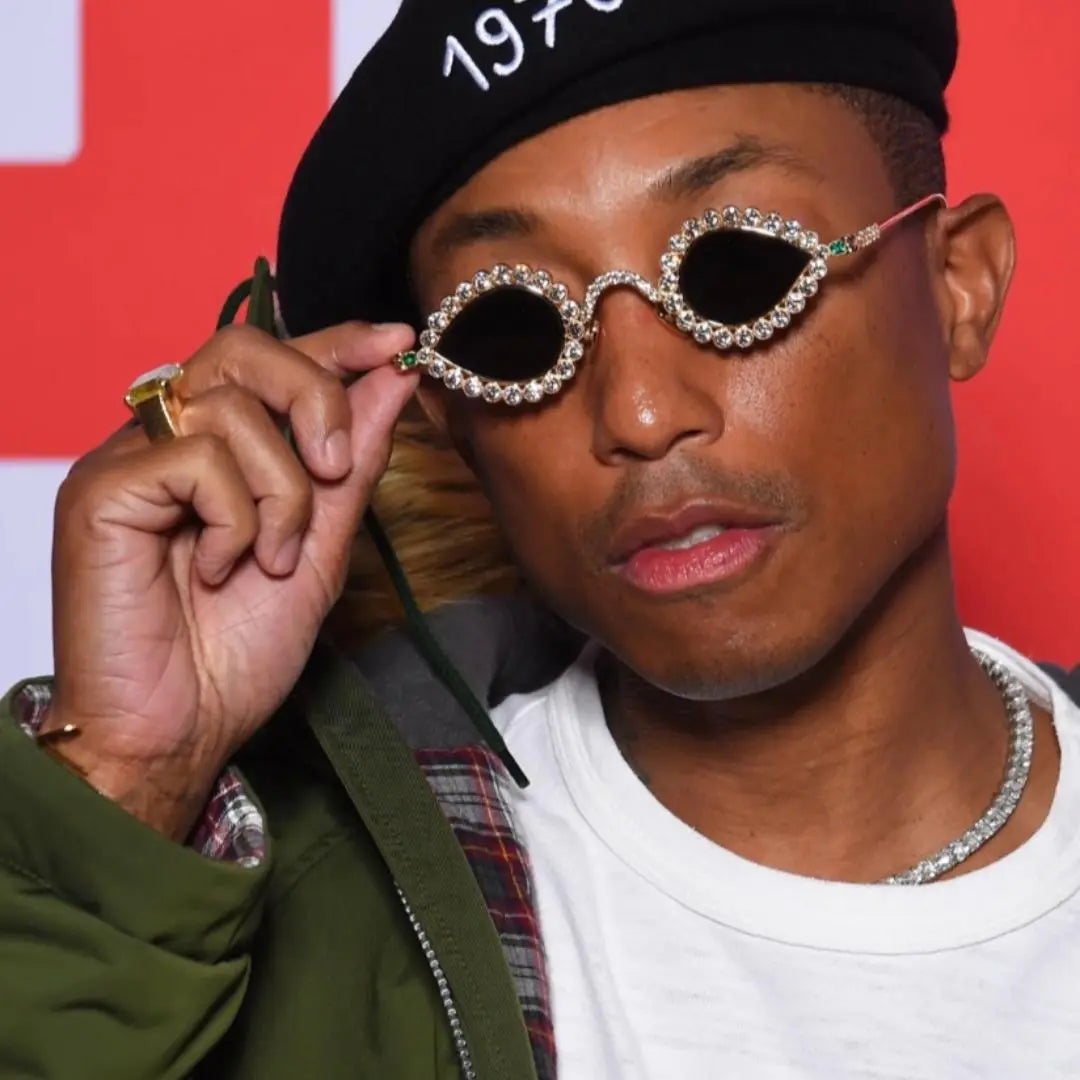 The Pharrell Blinged Oval Sunnies SOG
