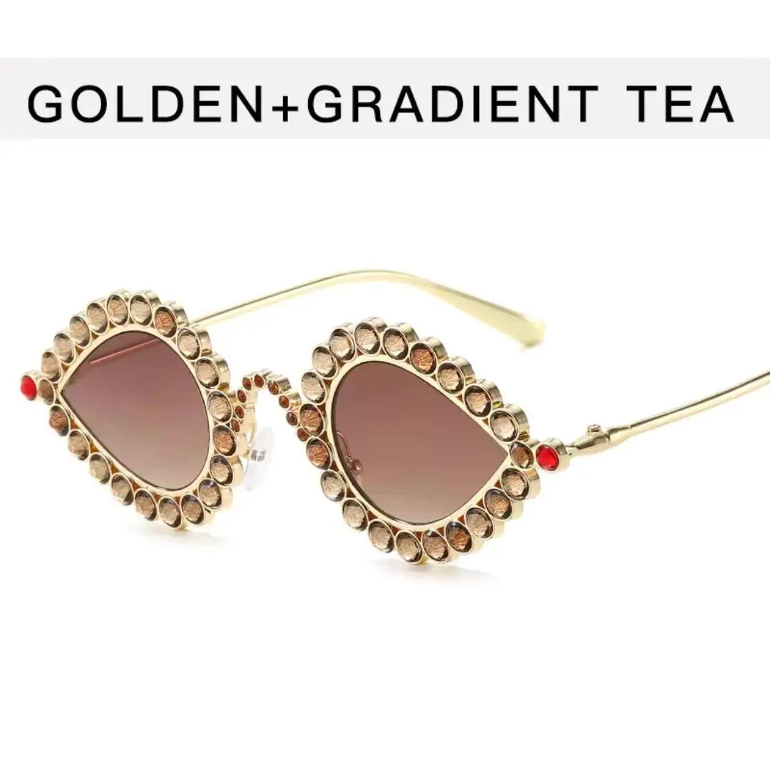 The Pharrell Blinged Oval Sunnies SOG