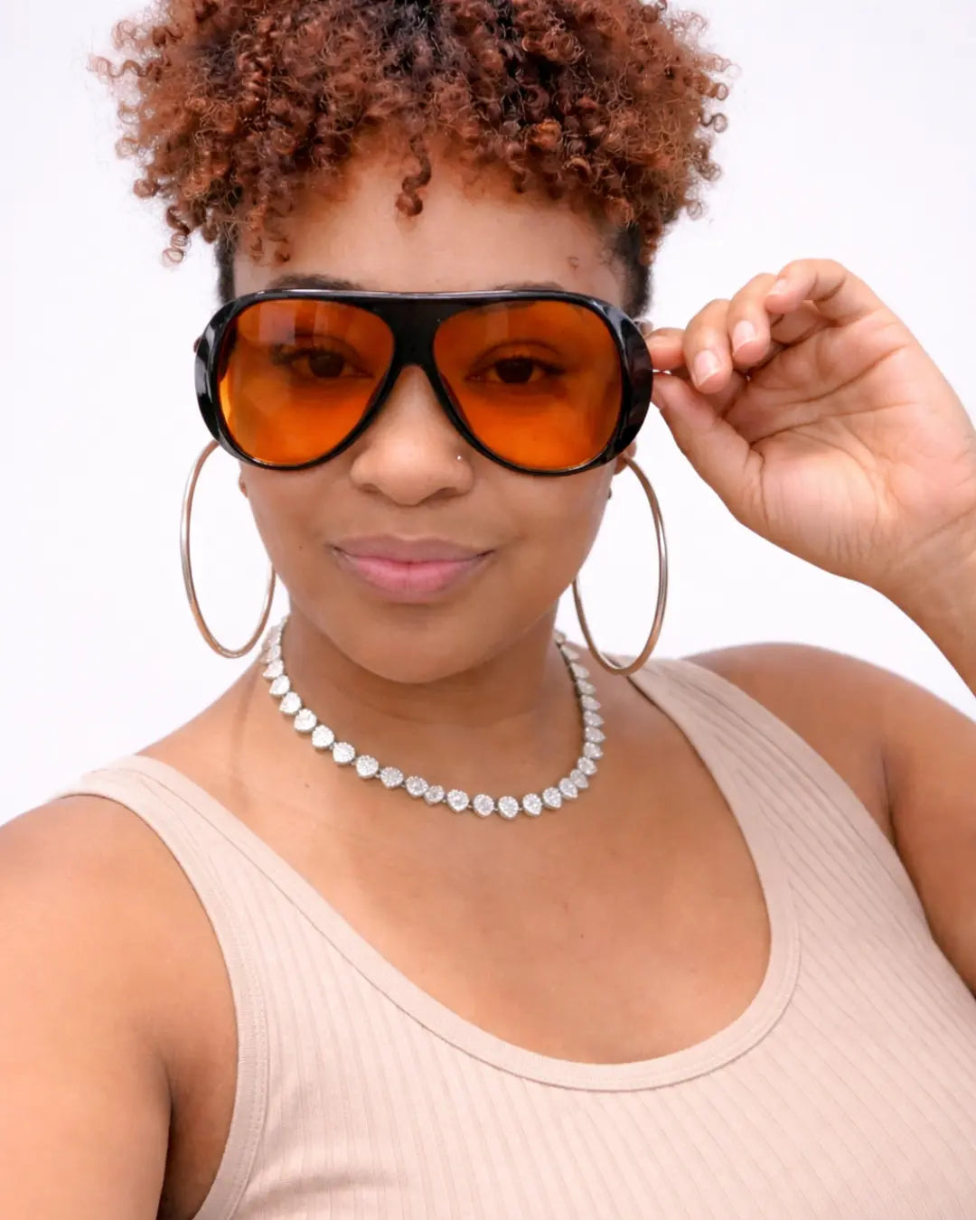 The Shield Aviator Sunglasses Collection Shadez of Glam