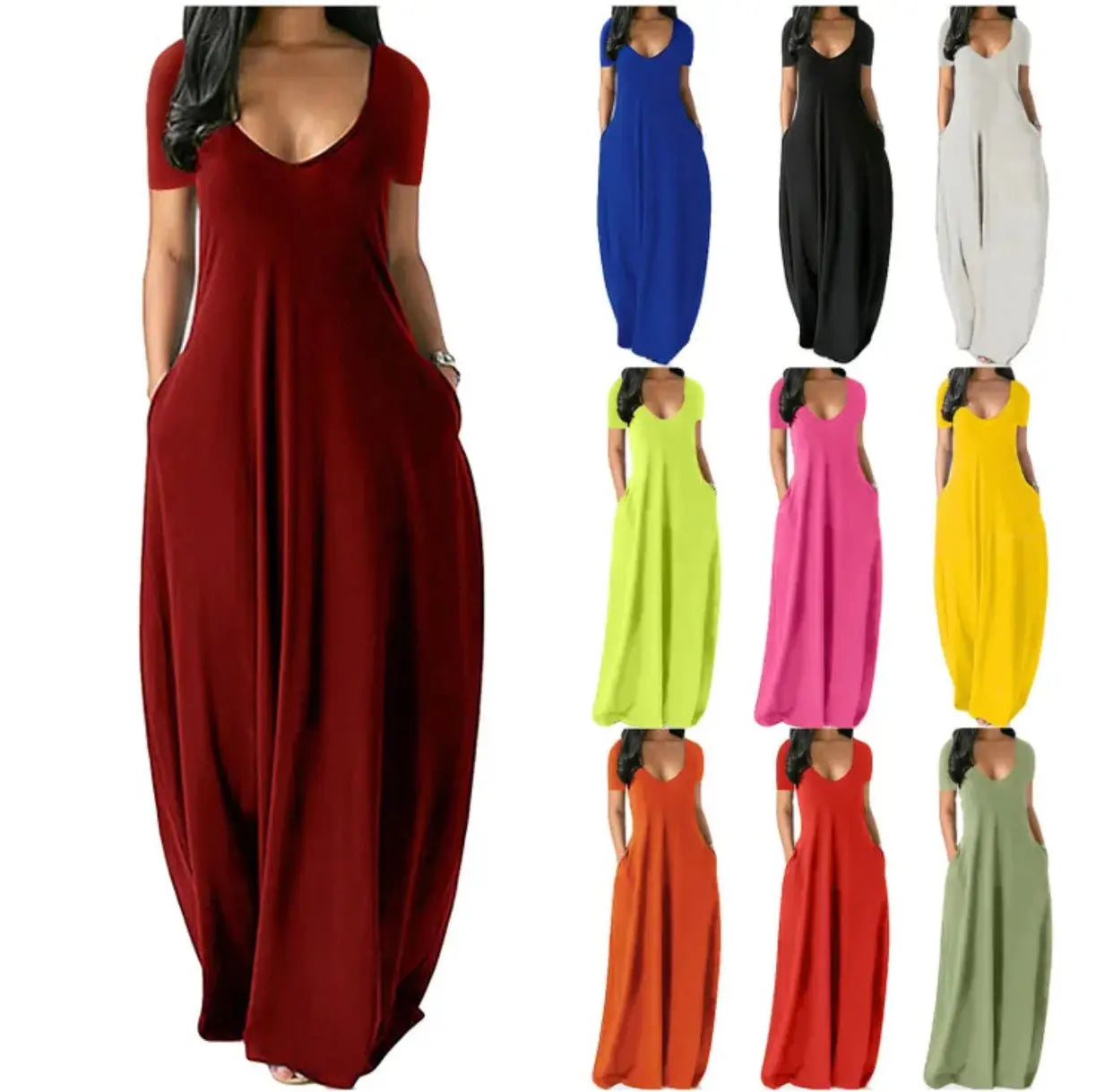 Tropics Maxi Dress GlamChasyn Boutique