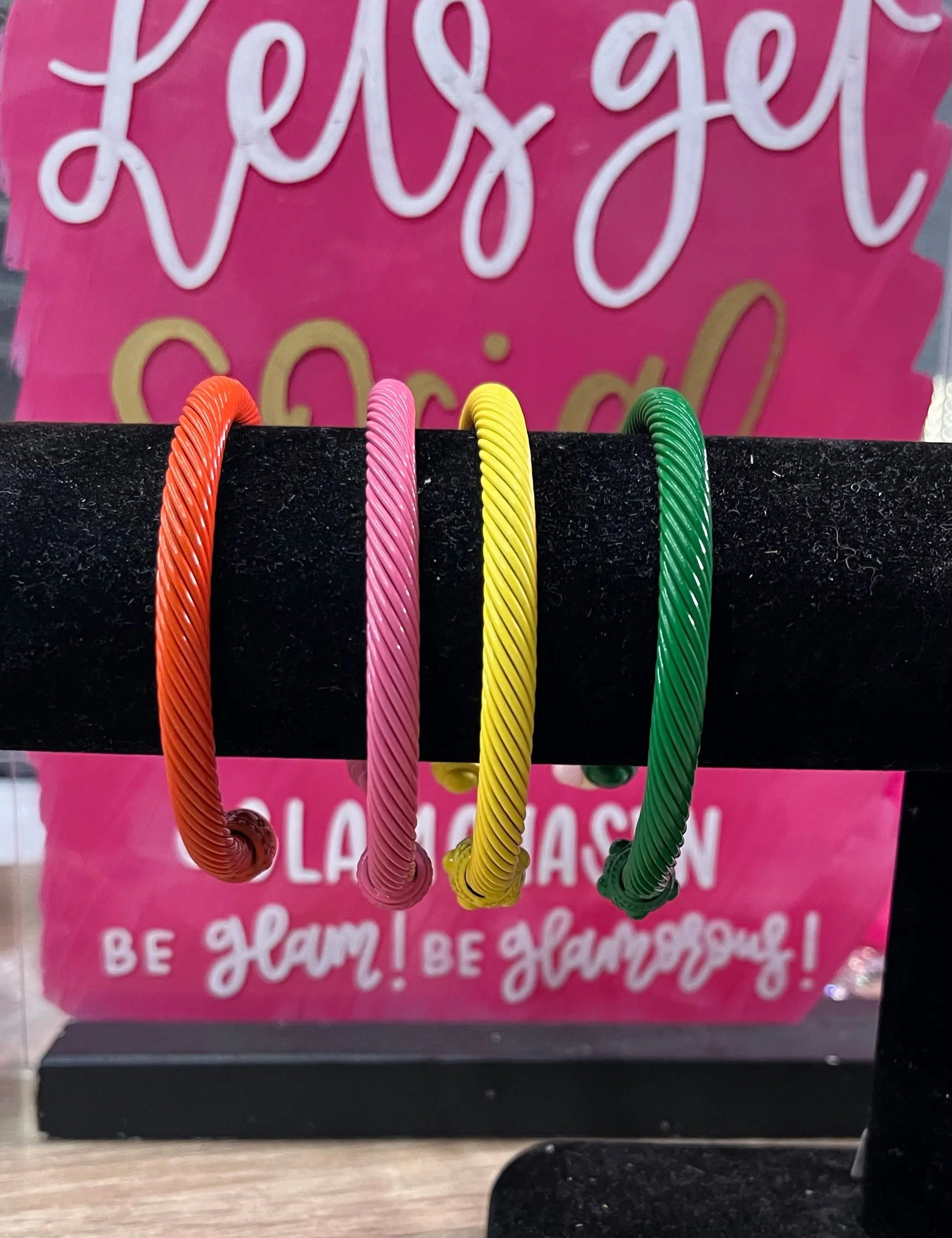 Twisted Cuff Bangle GlamChasyn