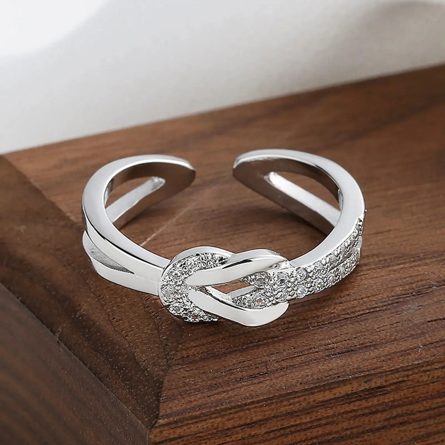 We're Locked In Adjustable Ring GlamChasyn