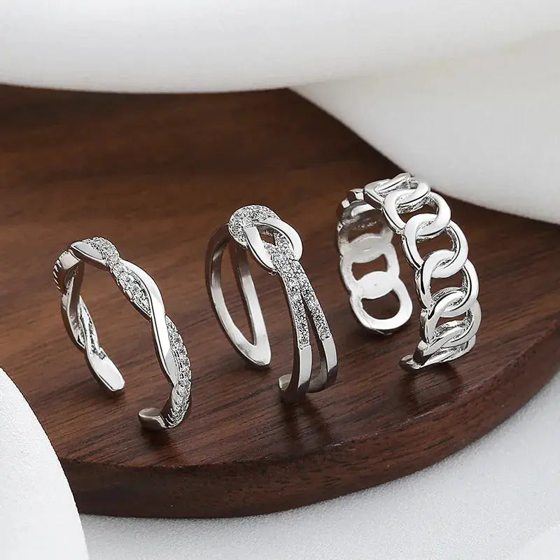 We're Locked In Adjustable Ring GlamChasyn