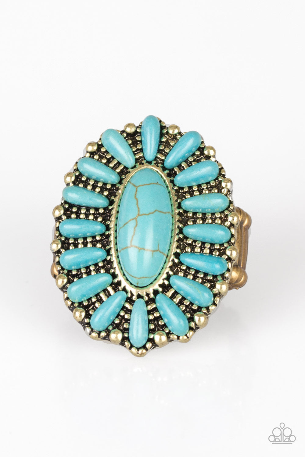 Cactus Cabana - Brass Paparazzi Accessories
