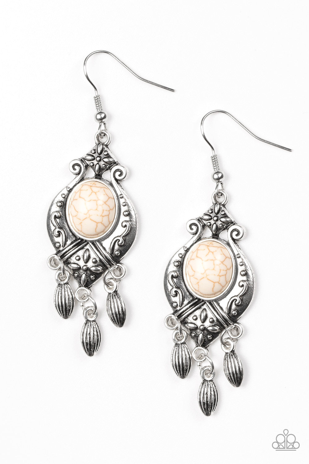Enchantingly Environmentalist - White Paparazzi Accessories