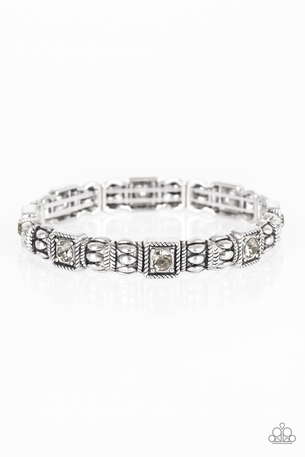 Metro Marvelous - Silver Paparazzi Accessories