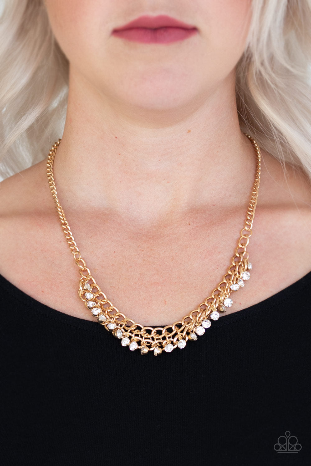Glow and Grind - Gold Paparazzi Accessories