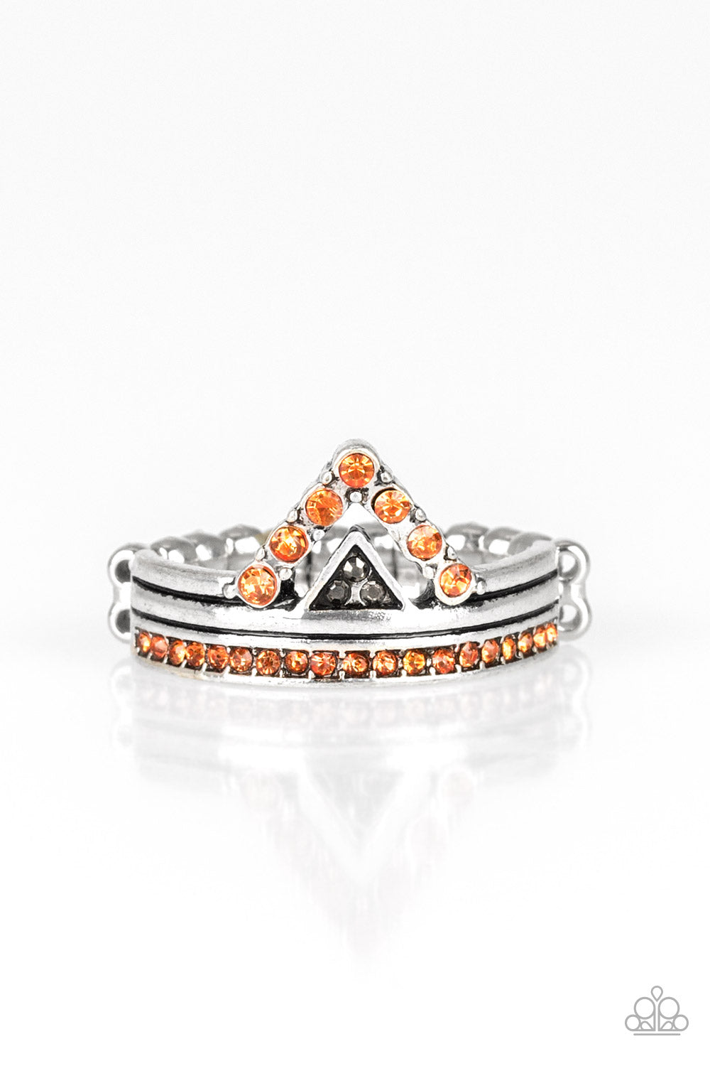 Base Over Apex - Orange Paparazzi Accessories