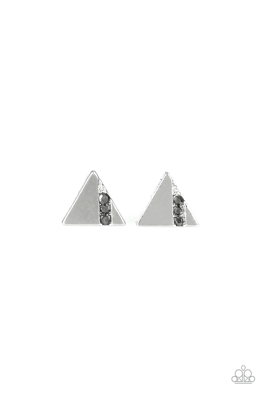 Pyramid Paradise - Silver Paparazzi Accessories