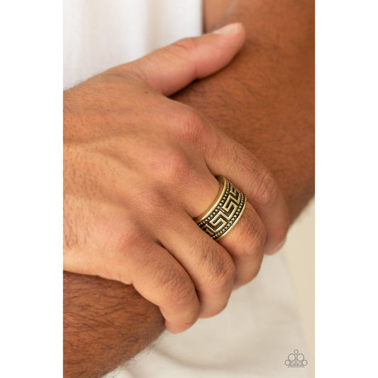 Tycoon Tribe - Brass Paparazzi Accessories