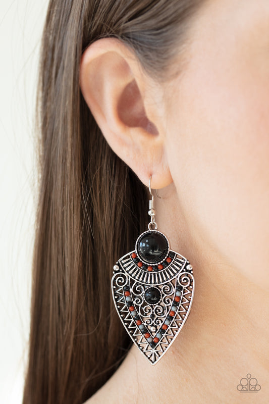 Tribal Territory - Black Paparazzi Accessories