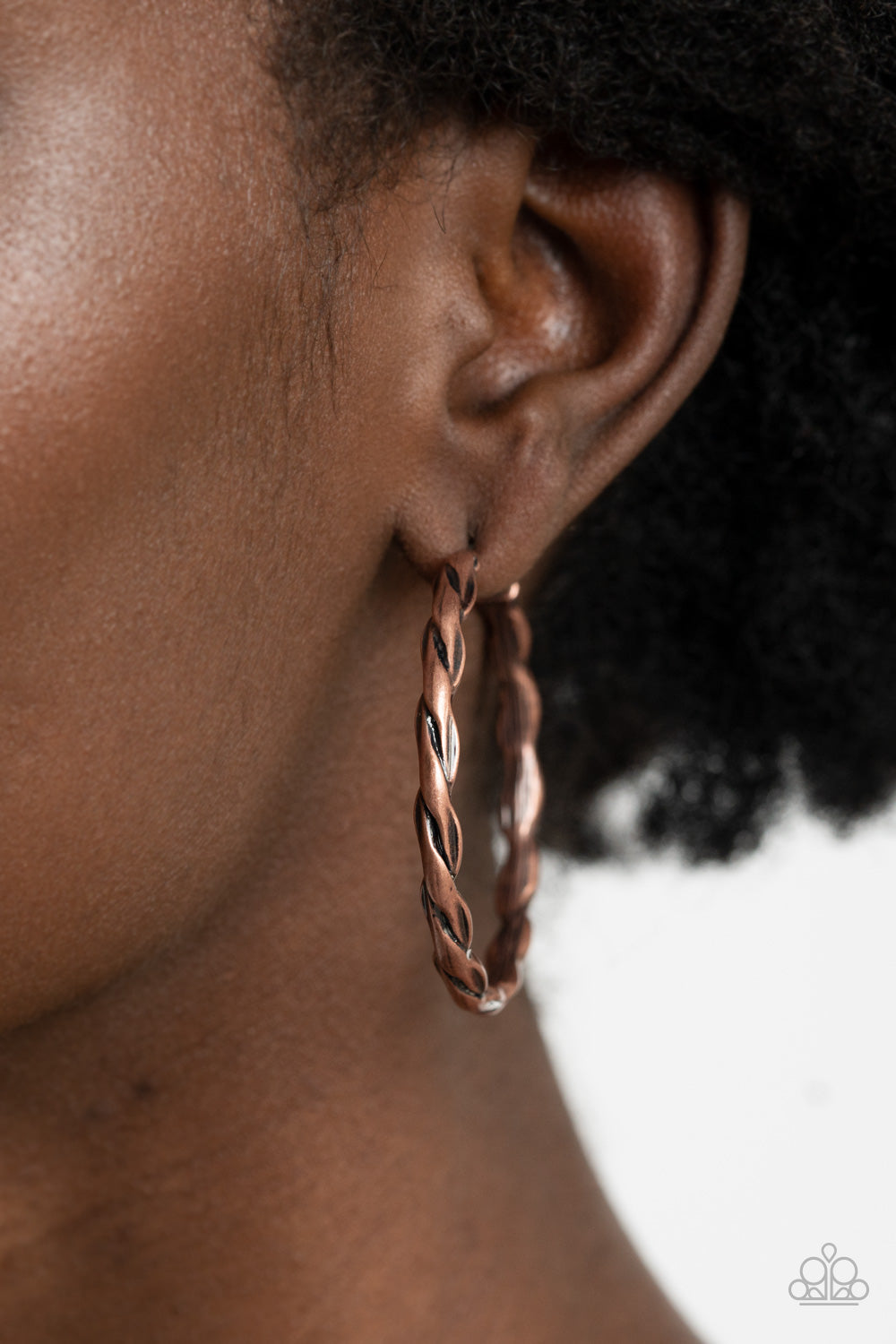 Dont Get It Twisted - Copper Paparazzi Accessories