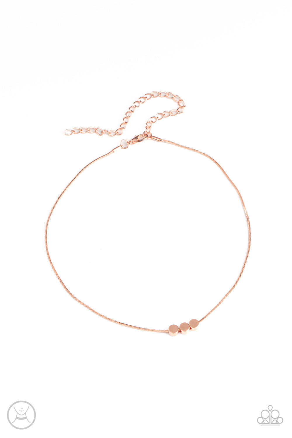 Dynamically Dainty - Copper Paparazzi Accessories