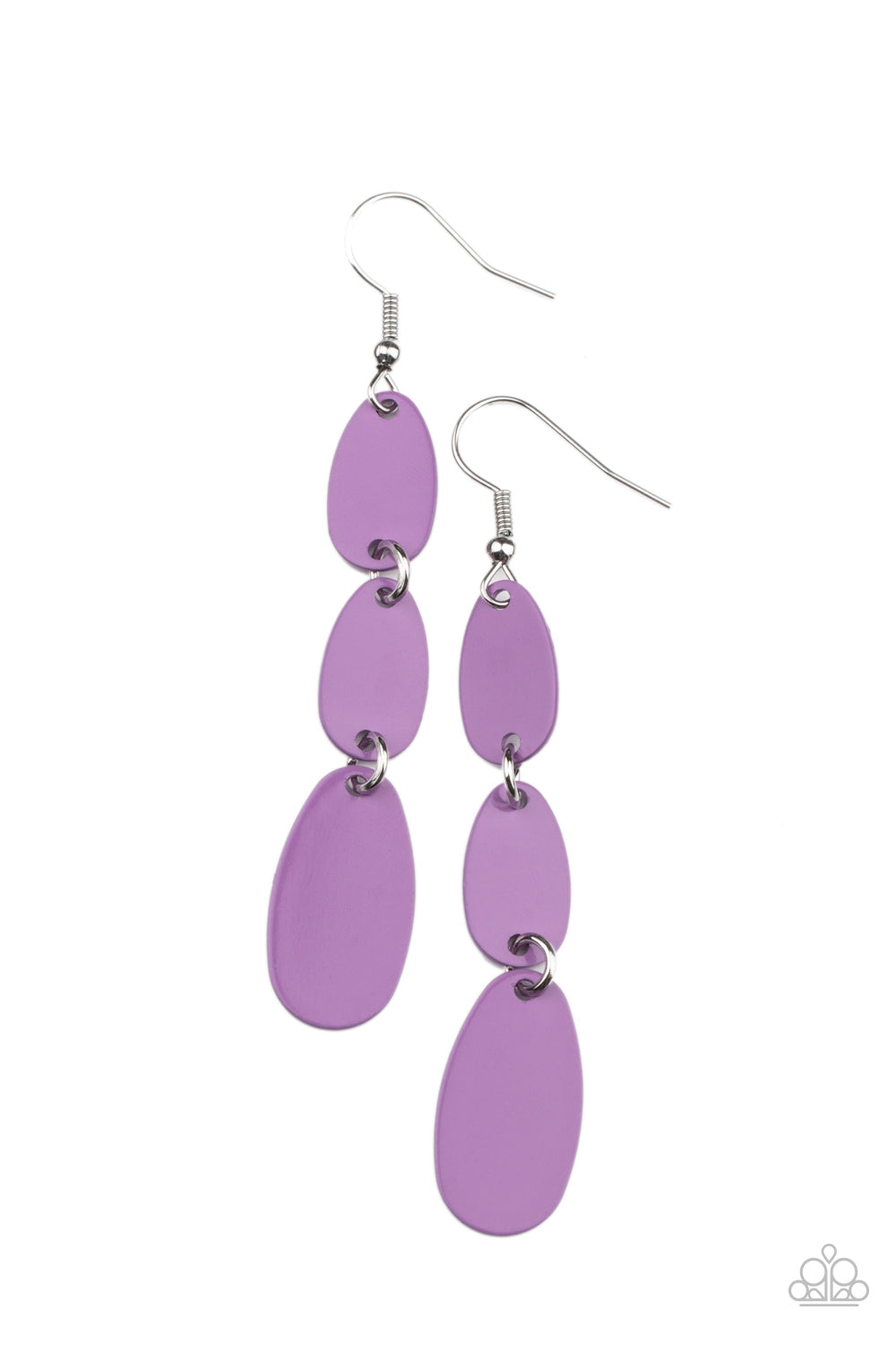 Rainbow Drops - Purple Paparazzi Accessories