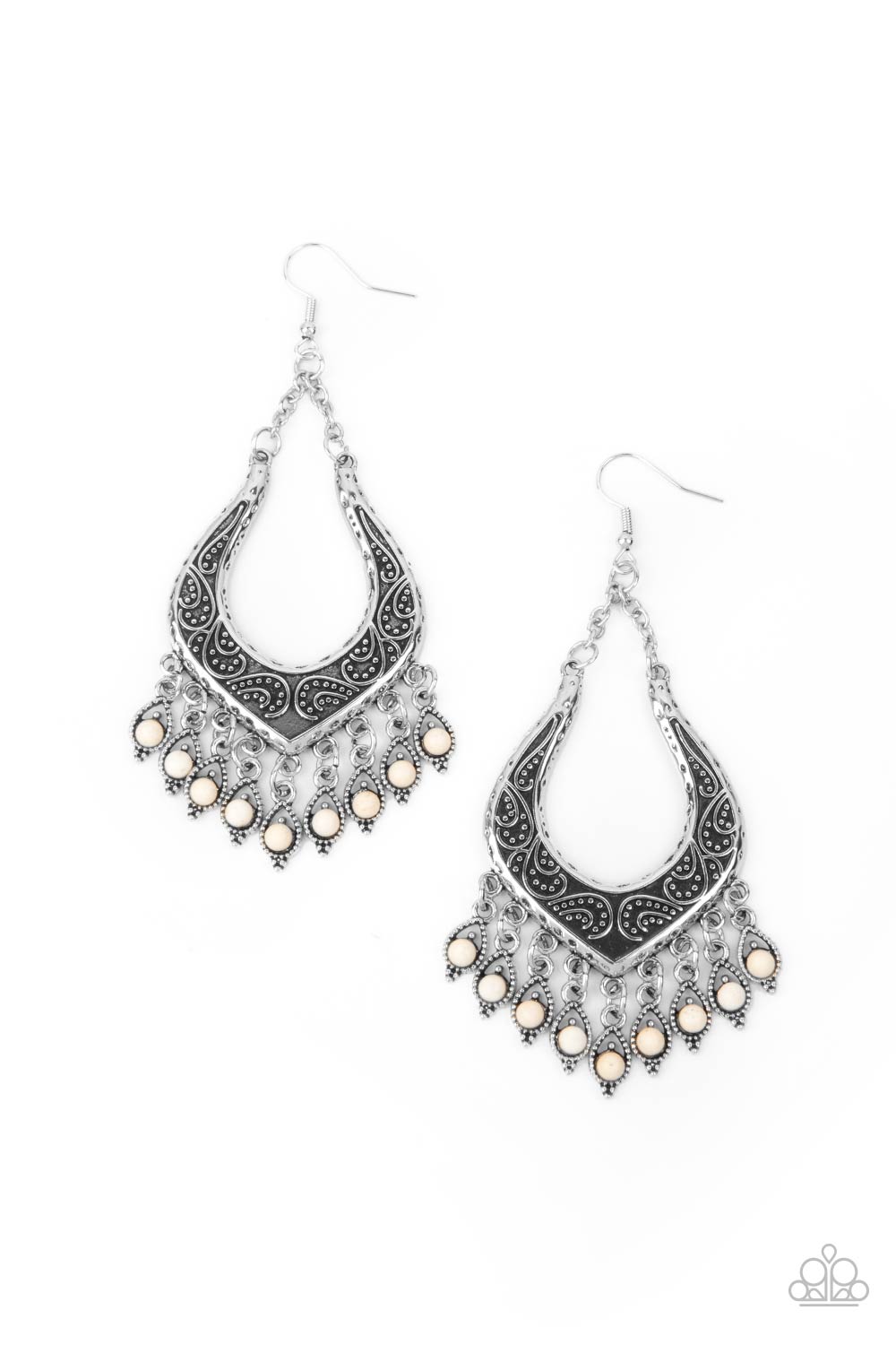 Sahara Fiesta - White Paparazzi Accessories
