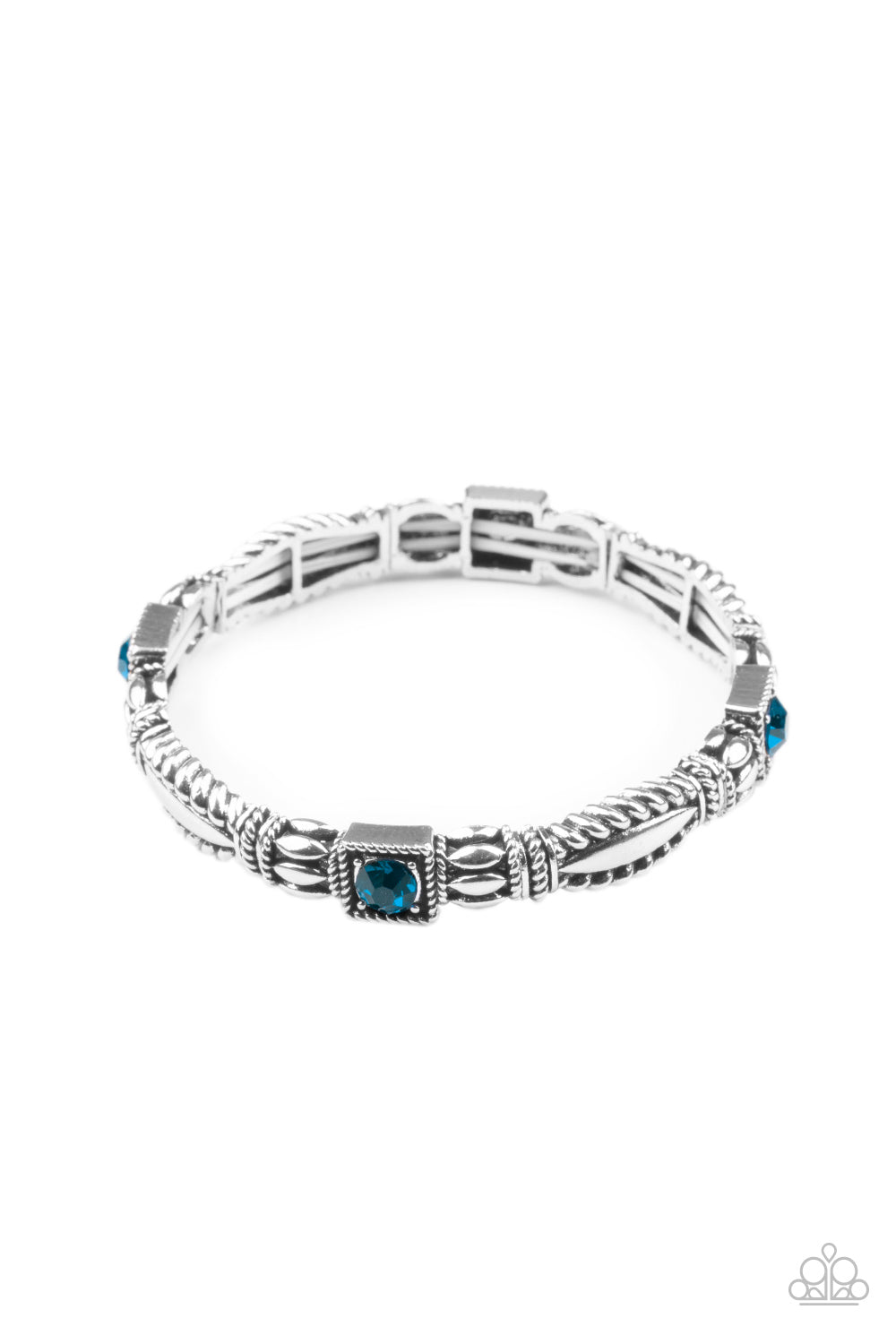Get This GLOW On The Road - Blue Paparazzi Accessories