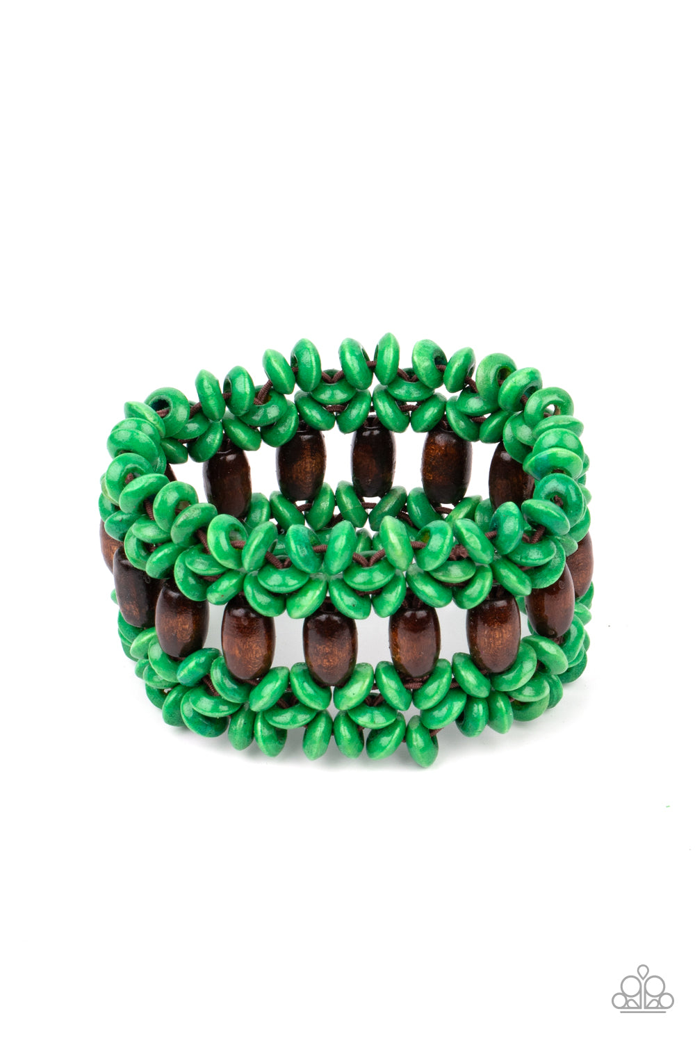 Bali Beach Retreat - Green Paparazzi Accessories
