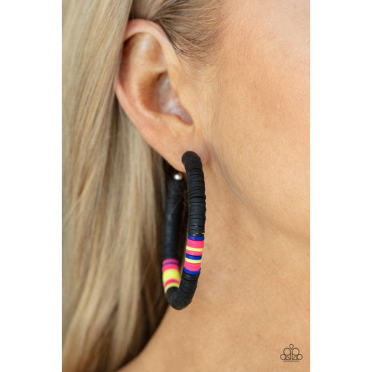 Colorfully Contagious - Black Paparazzi Accessories