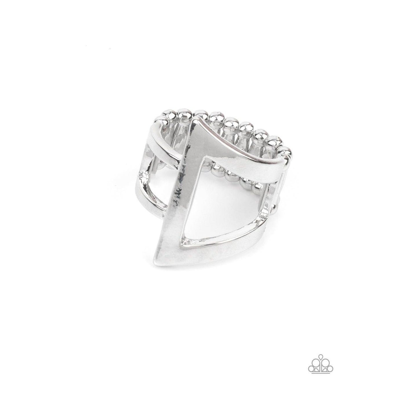 Rebel Edge - Silver Paparazzi Accessories