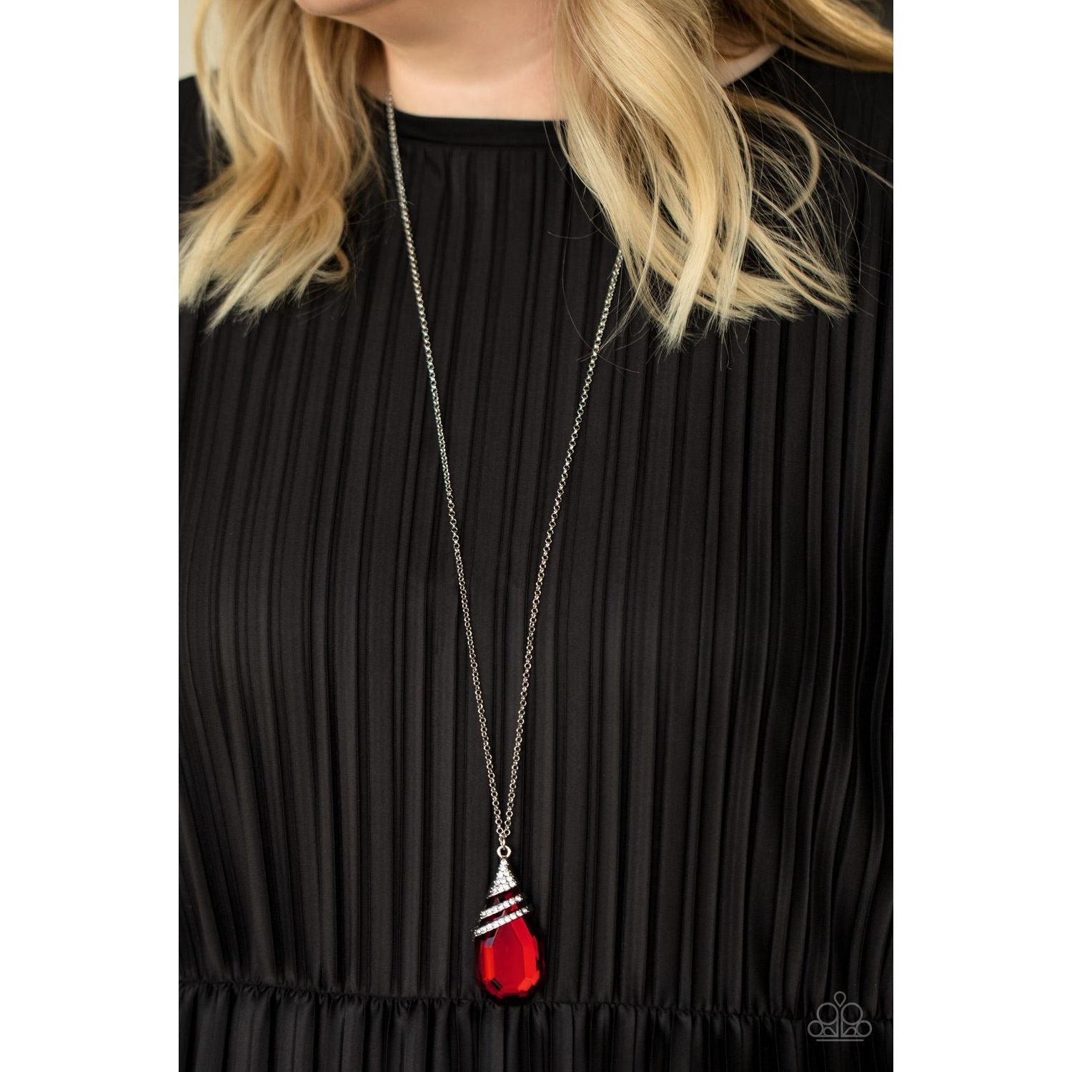 Demandingly Diva - Red Paparazzi Accessories