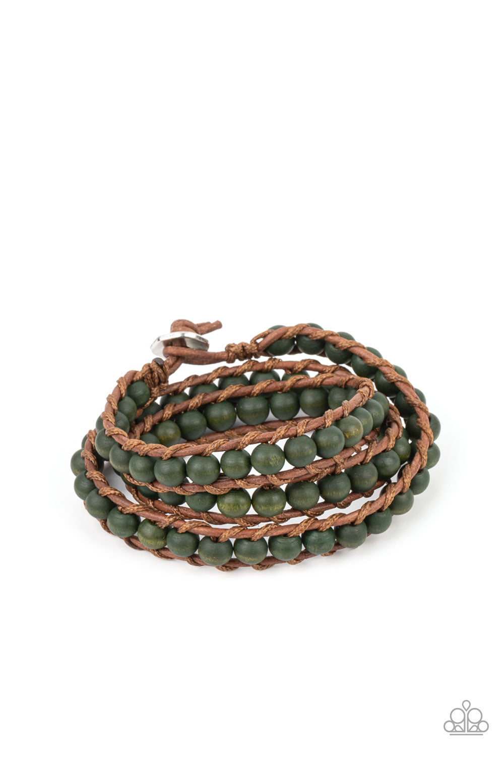 Pine Paradise - Green Paparazzi Accessories