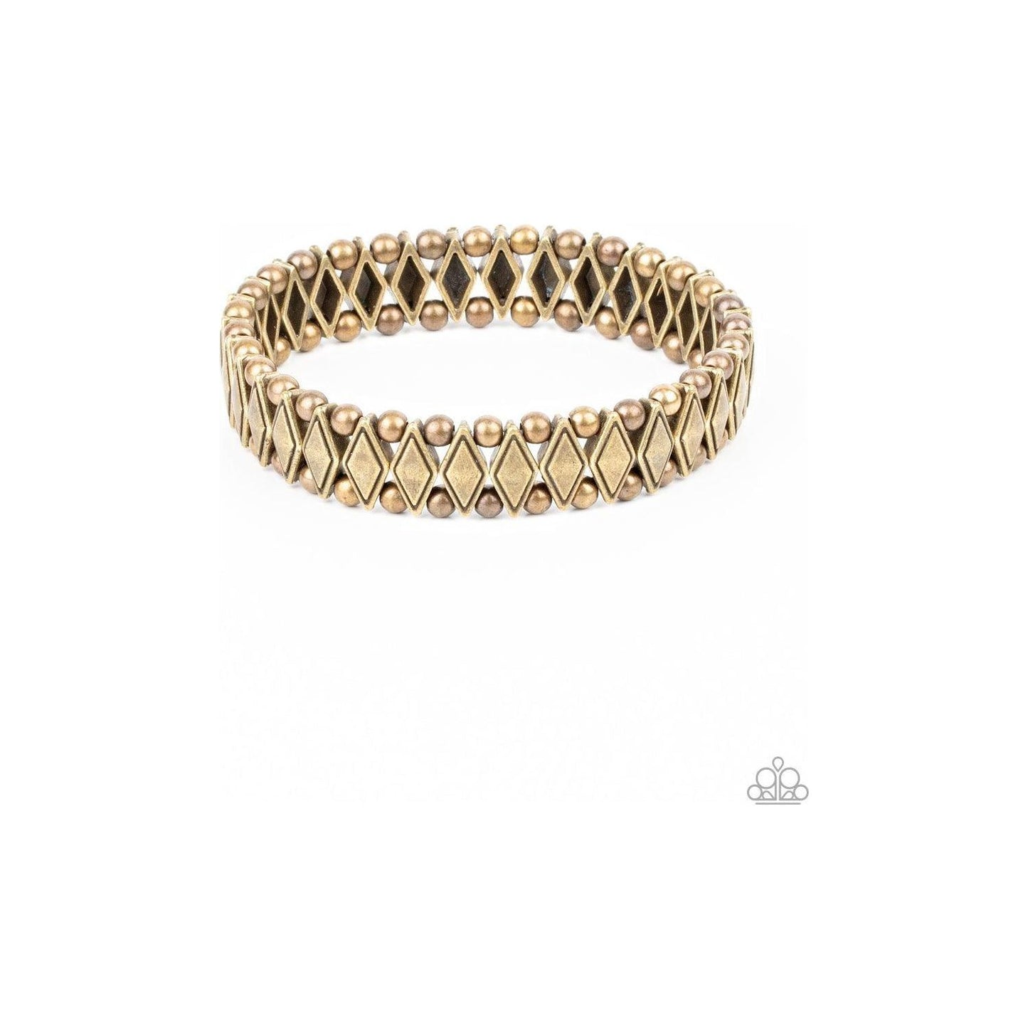 Abstract Advisory - Brass Paparazzi Accessories