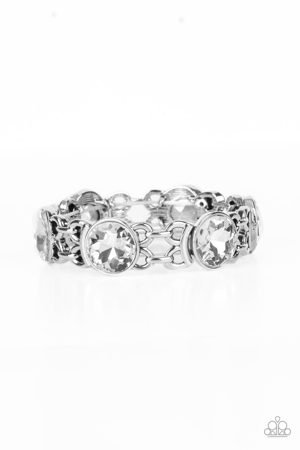 Devoted to Drama - White Paparazzi Accessories