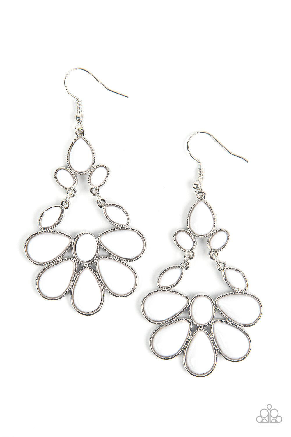 Colorfully Canopy - White Paparazzi Accessories